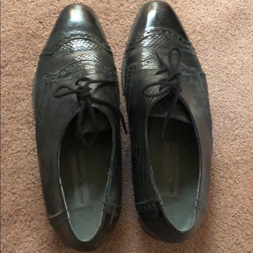 Stacy Adams genuine snake shoes